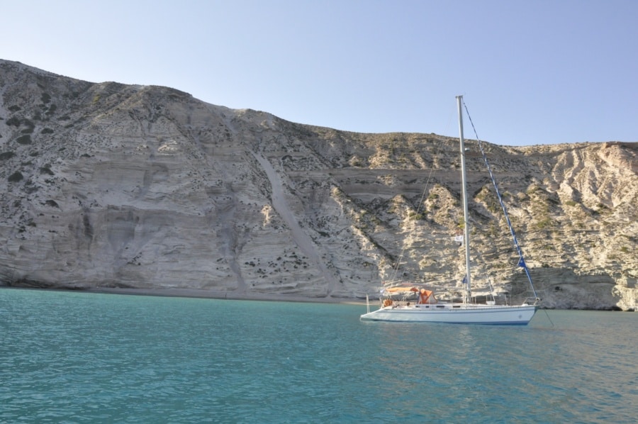 Extented half day tour to Kleftiko and Gerakas with a sail yacht photo #2